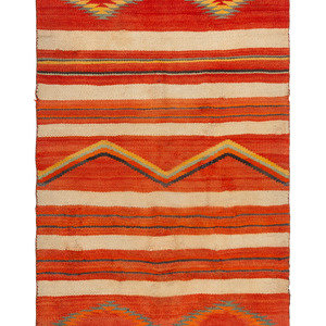 Navajo Transitional Child's Blanket
late