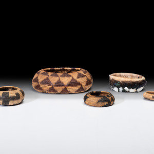 Collection of Miniature Pomo Baskets
second