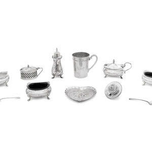 A Group of Various English Silver 34abb9