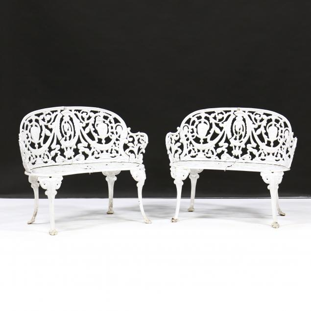 PAIR OF NEOCLASSICAL STYLE CAST 34abd5