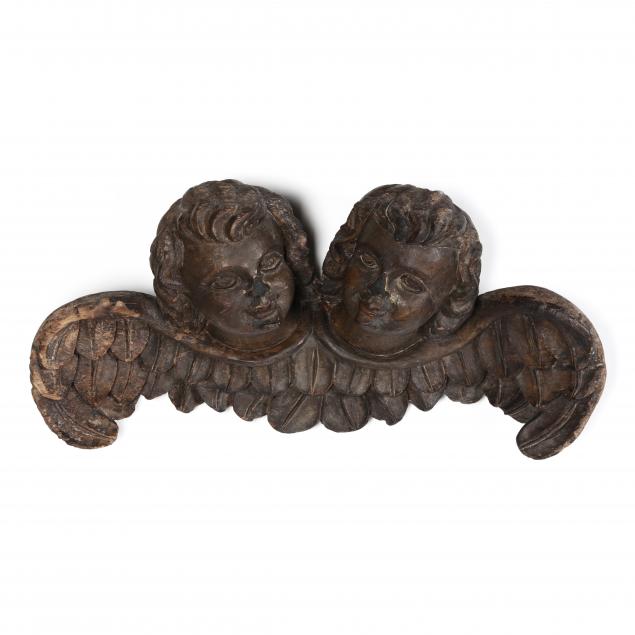 ANTIQUE CONTINENTAL CARVED WOOD