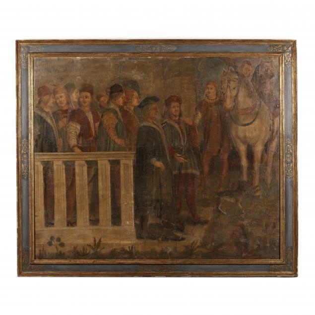 A LARGE ITALIAN EARLY RENAISSANCE