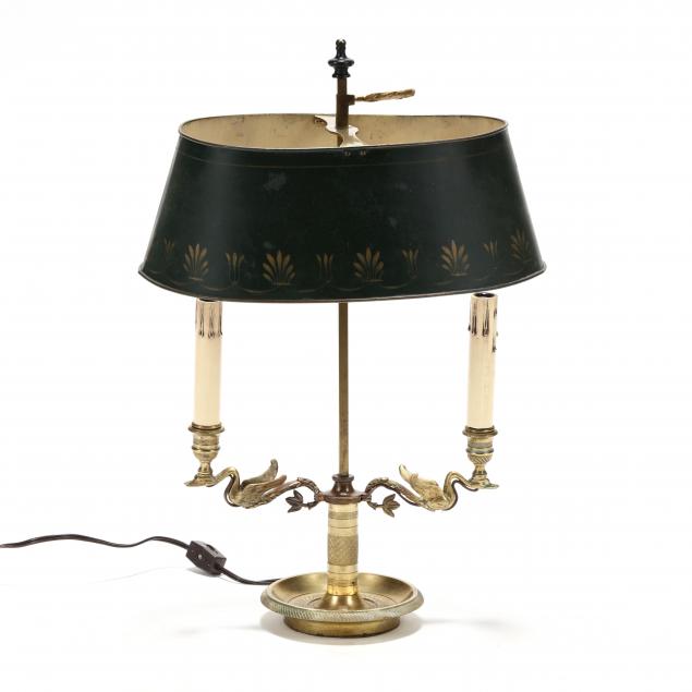 FRENCH FIGURAL BUILLIOTTE LAMP