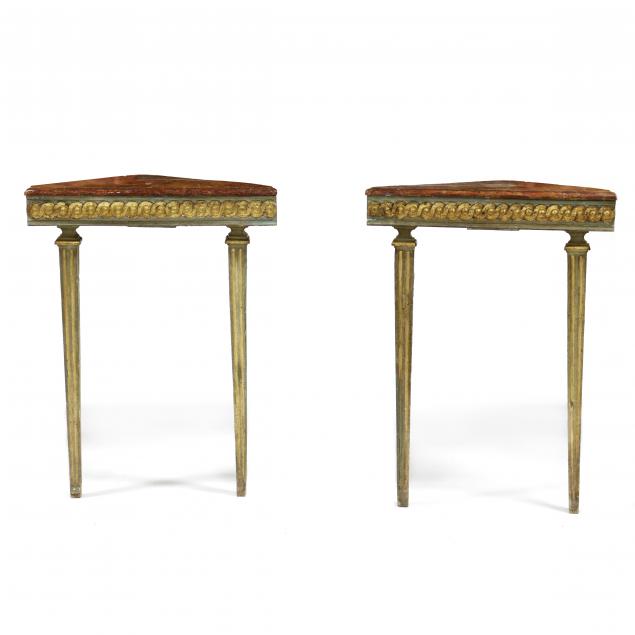 PAIR OF ITALIAN PAINT DECORATED 34ada3