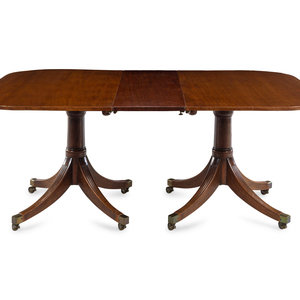 A George III Mahogany Dining Table Early 34adf5