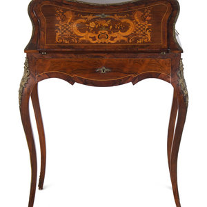 A Louis XV Style Marquetry Slant Front 34ae20