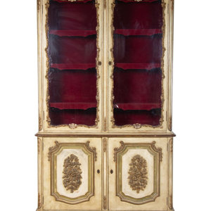 A Venetian Style Painted and Parcel 34ae7b