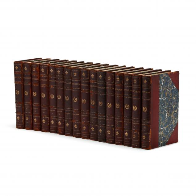 SIXTEEN VOLUMES PERTAINING TO NAPOLEON 34aea6