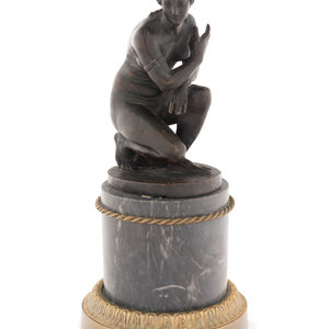 A Continental Bronze Figure of Venus