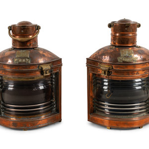 A Pair of Copper Ship Lanterns
Davey,