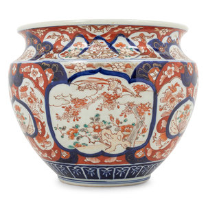 An Imari Palette Porcelain Jardini re 34af4a