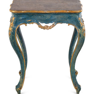 A Venetian Painted Side Table
18th