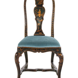 A Queen Anne Chinoiserie Decorated 34b030