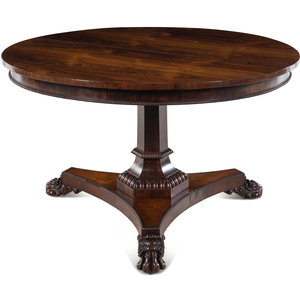 A William IV Rosewood and Mahogany