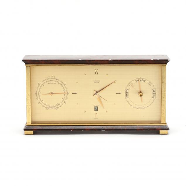 HERM S WEATHER STATION DESK CLOCK 34b0cb