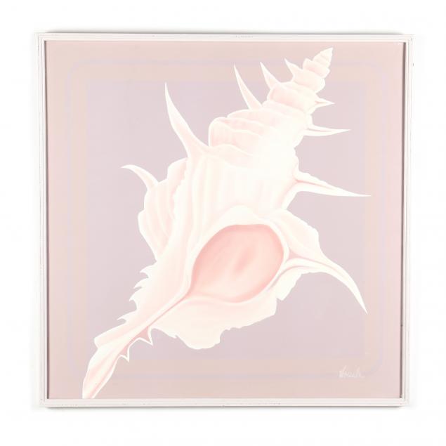 A VINTAGE PAINTING OF A MUREX SHELL 34b0d9