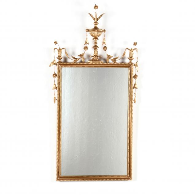 ITALIAN ADAMS STYLE GILT MIRROR 34b0f4