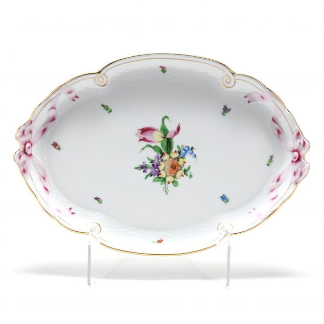 HEREND PRINTEMPS PORCELAIN OVAL