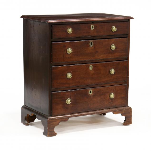 ANTIQUE ENGLISH MAHOGANY DIMINUTIVE