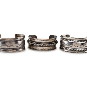 Navajo Silver Cuff Bracelets mid 34b2f6
