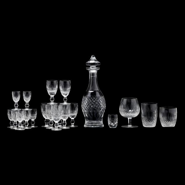 SET OF WATERFORD COLLEEN CUT CRYSTAL 34b2fc