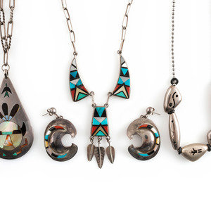 Zuni and Southwestern-style Necklaces,