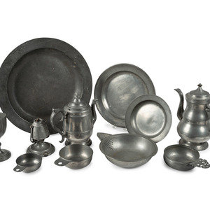 A Collection of American Pewter 34db64