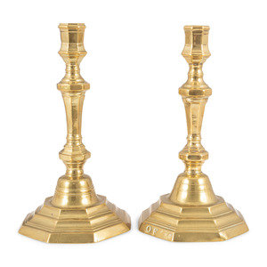 A Matched Pair of French Brass