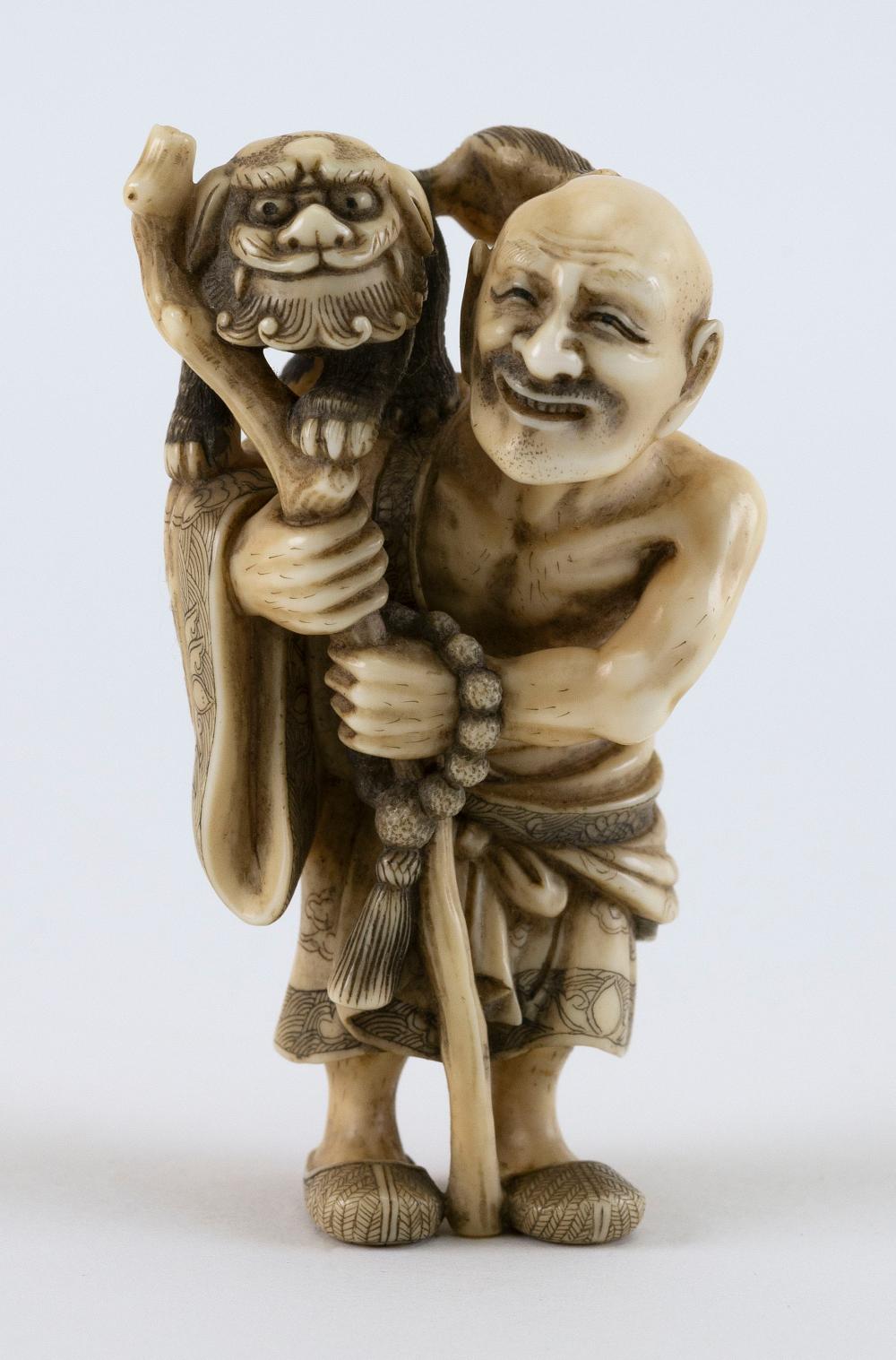 JAPANESE NETSUKE BY NORIKAZU 19TH 34dbc2