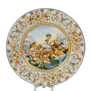 A Pair of Italian Majolica Chargers
20TH