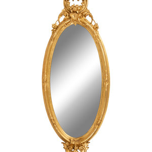 A Napoleon III Giltwood Mirror
LATE
