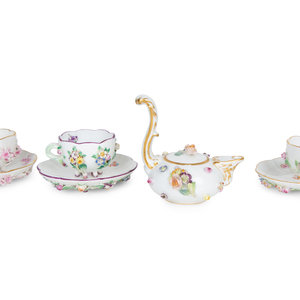 A Meissen Porcelain Chocolate Service
19TH/20TH