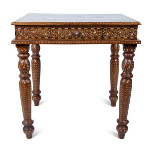 An Anglo Indian Inlaid Teak Satinwood 34dd2e