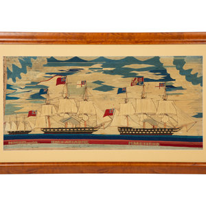 An English Sailor's Maritime Woolwork