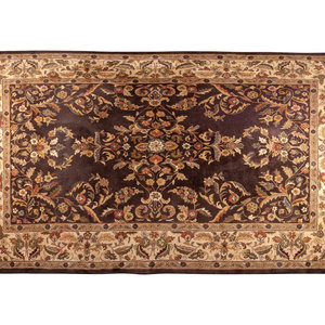 An Indian Wool Rug 
20th Century
158
