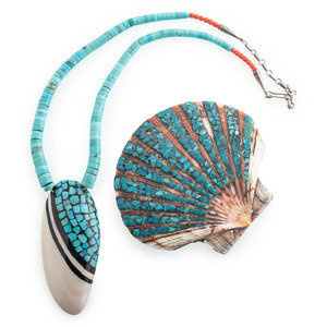 Kewa Mosaic Inlay Shell Jewelry
second
