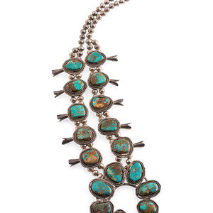 Navajo Silver and Royston Turquoise