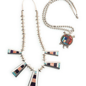 Navajo and Laguna Silver and Inlay