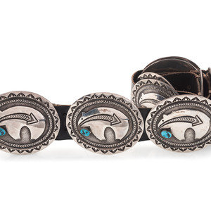 Navajo Cast Sterling Silver and