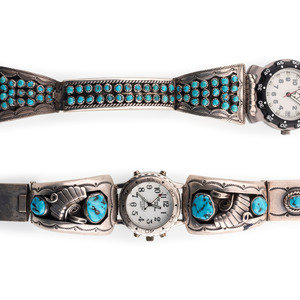 Navajo Silver and Turquoise Watchbands third 34dea7