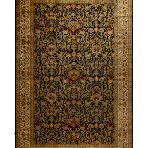 An Indian Wool Rug
20th Century
17
