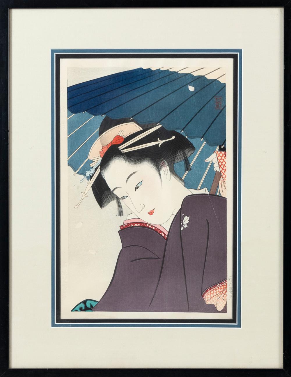 TAKANE KOKO (JAPAN, 1902-1979), RAIN