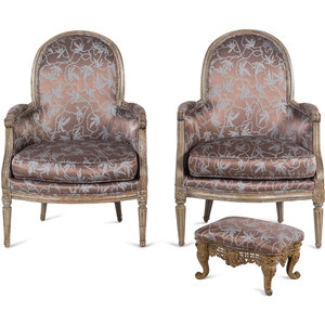 A Pair of Louis XVI Gray Painted 34e020