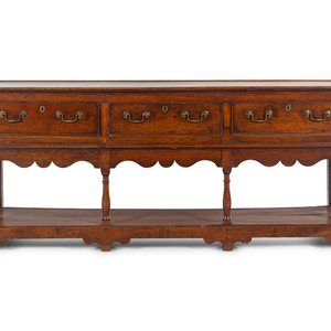 A George III Oak Welsh Sideboard Second 34e0b9