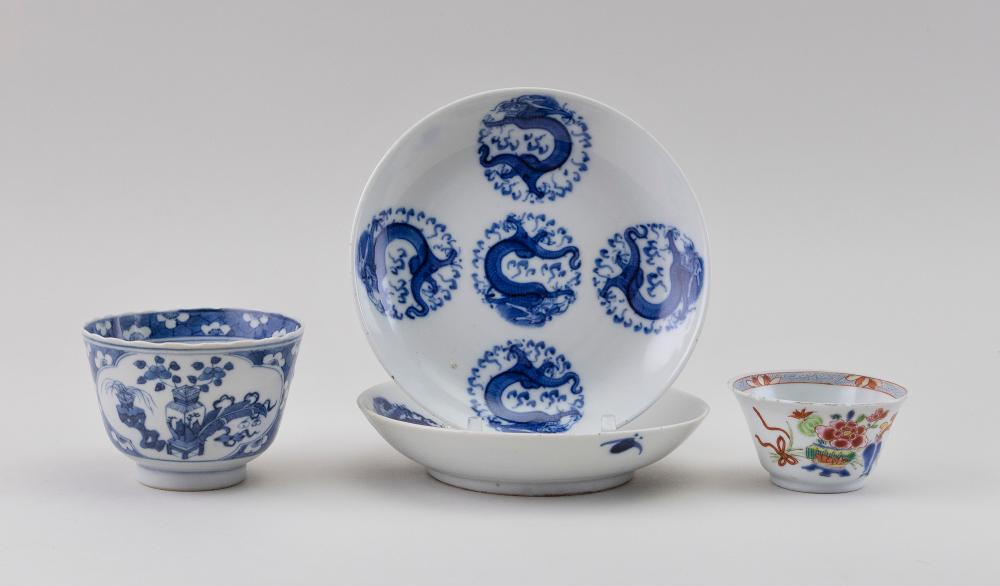 FOUR PIECES OF CHINESE PORCELAIN 34e0df