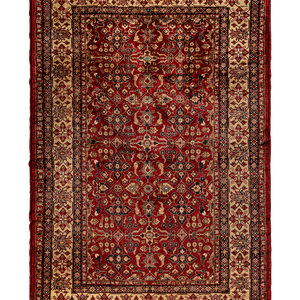 An Afghan Heriz Wool Rug Second 34e110