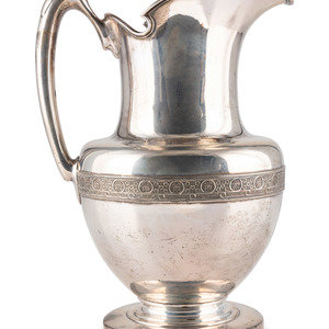 An American Silver Water Pitcher
Tiffany