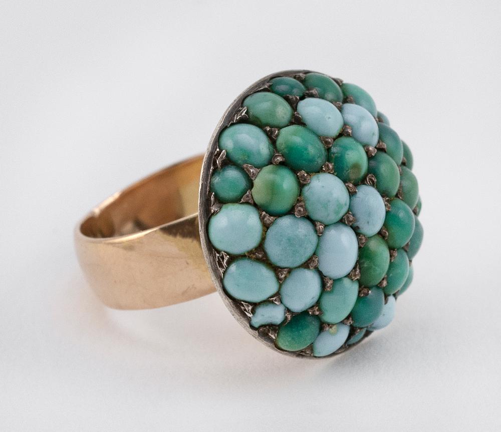 VICTORIAN TURQUOISE, SILVER AND