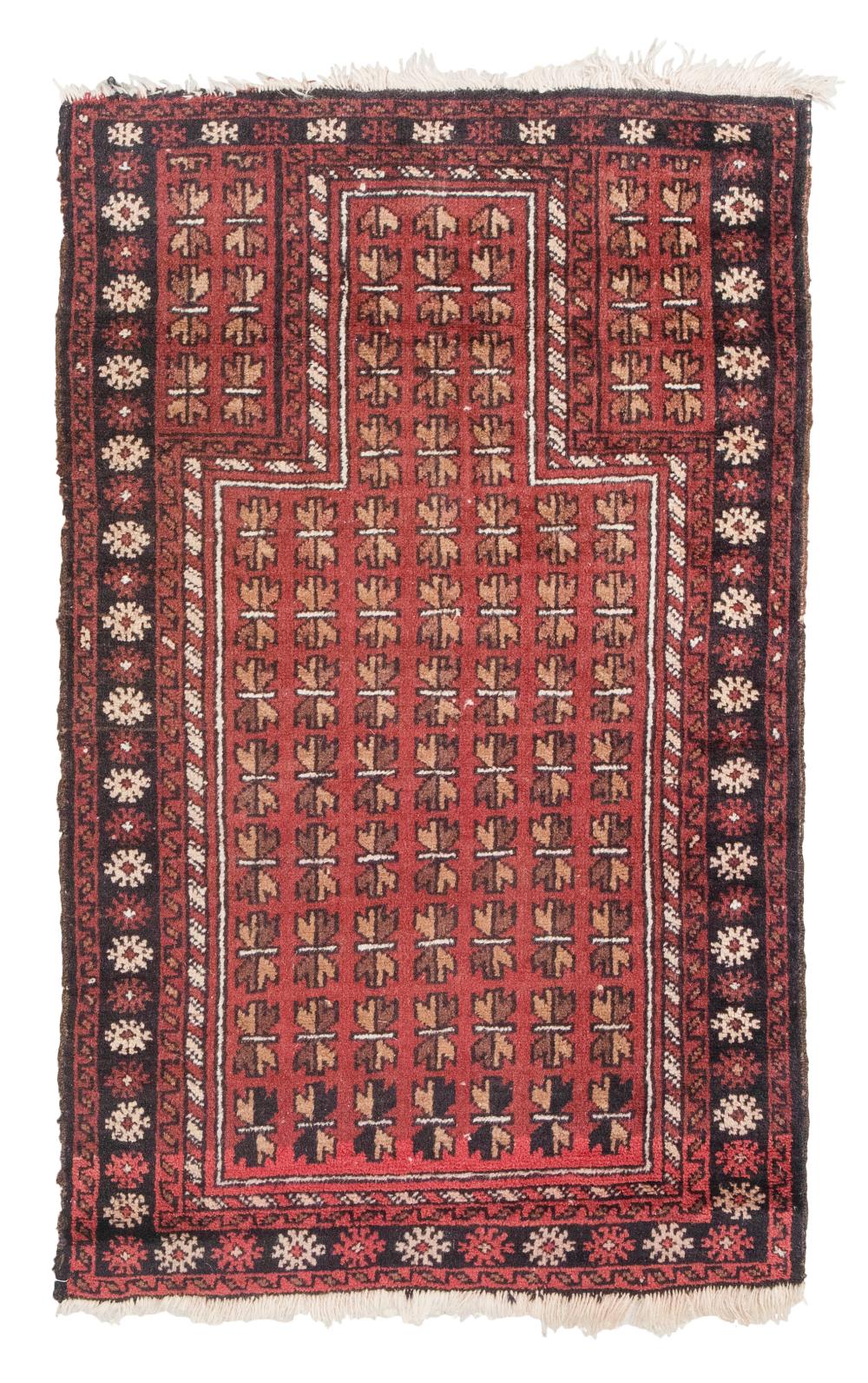 BELOUCHE RUG IN PRAYER DESIGN: