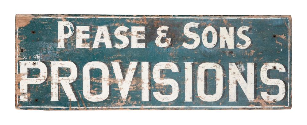 PAINTED WOODEN TRADE SIGN 20TH 34e398